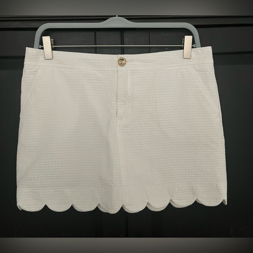 Lilly Pulitzer Colette Scalloped Mini Skort